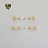 (1-1095) Gold Laminate - Earrings - BGF