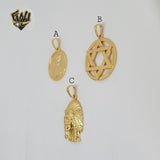 (1-2303-2) Gold Laminate Pendants - BGO