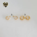 (1-2931) Gold Laminate - Chunky Hoops - BGF