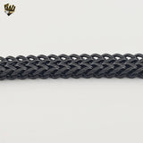 (4-4006) Stainless Steel - 11.5mm Franco Link Men Bracelet - 8.5"