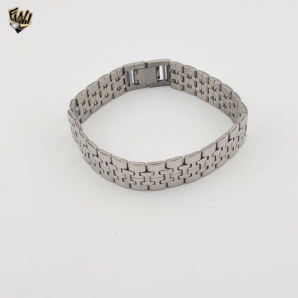 (4-4008) Acero inoxidable - Brazalete de 13 mm para hombre - 8