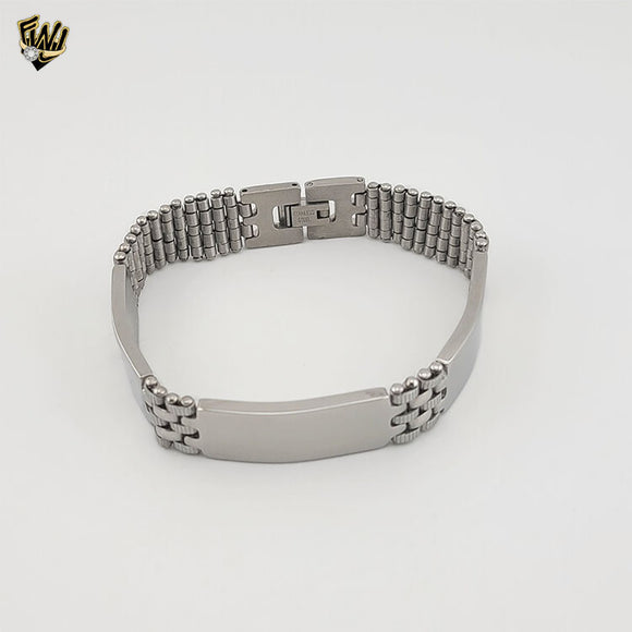(4-4010) Acero inoxidable - Brazalete de 13 mm para hombre - 8
