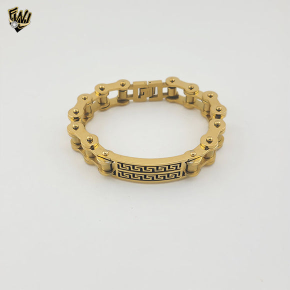 (4-4217) Stainless Steel - 17mm Alternative Link Bracelet - 9