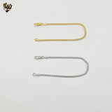 (4-4252) Stainless Steel - 3.5mm Curb Link Bracelet