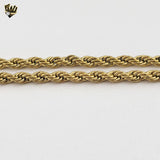 (4-3215) Stainless Steel - 4.5mm Rope Link Chain.
