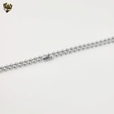 (4-3270-S ) Stainless Steel - 4mm Balls Link Chain - 30"
