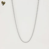 (4-3270-S ) Stainless Steel - 4mm Balls Link Chain - 30"