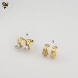 (4-2134) Stainless Steel - Chunky Half Hoops.