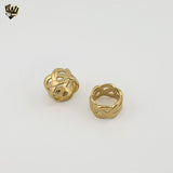 (4-0003) Stainless Steel- Entwined Chunky Ring.