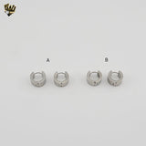 (4-2169) Stainless Steel -Huggies Hoops.