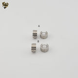 (4-2169) Stainless Steel -Huggies Hoops.