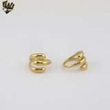 (4-0078) Acero inoxidable - Anillo para hombre con circonitas talladas.