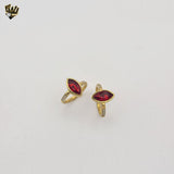 (4-0039) Acero - Anillo Circón y Nácar.