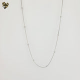 (4-3262) Acero inoxidable - Cadena de eslabones Rolo finos de 2 mm.