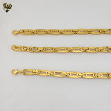 (4-7066) Stainless Steel - Thick Alternative Link Men Set