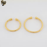(1-4063) Gold Laminate - 4mm Open Bangles - BGO