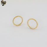 (1-3093-3) Gold Laminate - Woven Texture Ring- BGF