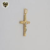 (1-2438-1) Gold Laminate Cross Pendant - BGF