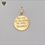 (1-2374-1) Gold Laminate - Medal Pendants - BGF