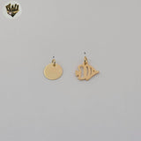 (1-2079) Gold Laminate - Tiny Pendants - BGF