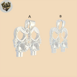 (2-1271) 925 Sterling Silver - Zircon Kids Pendants.