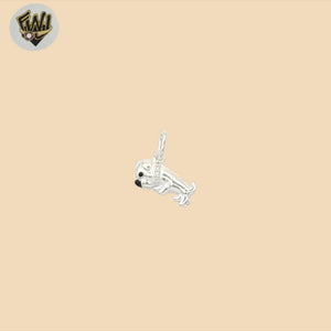 (2-1396) 925 Sterling Silver - Mini Dog Pendant.