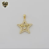 (1-2257-4) Gold Laminate - Mama Star Pendant - BGO