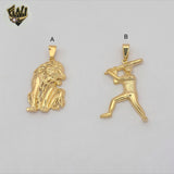 (1-2380-1) Gold Laminate Pendants - BGF