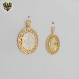 (1-2307) Gold Laminate Pendants - BGF