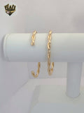 (1-4072-1) Gold Laminate - 3.5mm Twisted Bangles - BGF