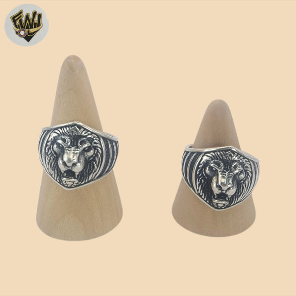 (2-5276-2) 925 Sterling Silver- Lion Head Ring for Men