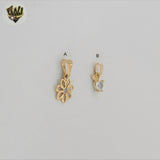(1-2172) Gold Laminate -  Small Zircon Pendants - BGF