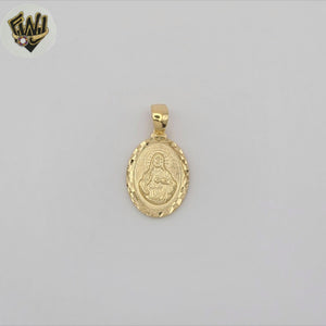 (1-2343) Gold Laminate Religious Pendants - BGF