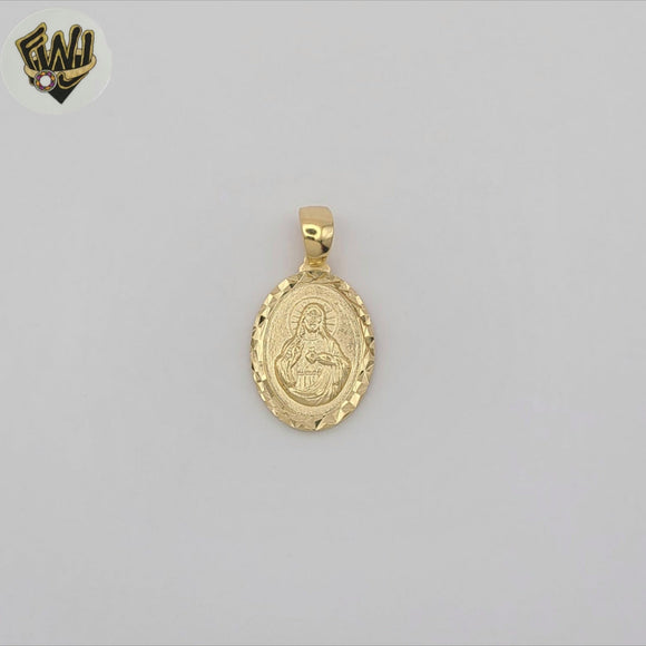 (1-2343) Gold Laminate Religious Pendants - BGF