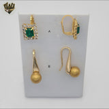 (1-1179) Gold Laminate - Earrings - BGF