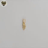 (1-2172-1) Gold Laminate - Tiny Zircon Grape Pendant - BGF