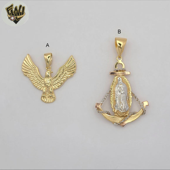 (1-2379) Gold Laminate Pendants - BGF