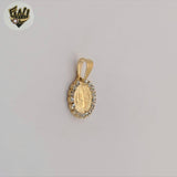 (1-2100-2) Gold Laminate - Saint Jude Pendants - BGF