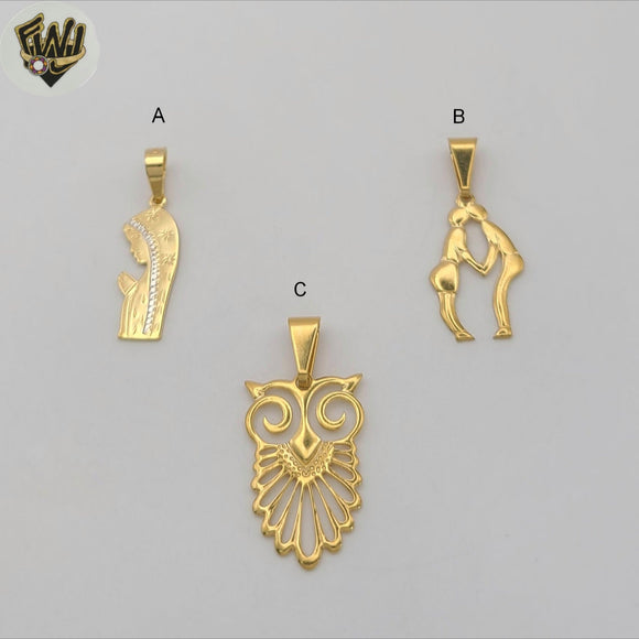 (1-2061-1) Gold Laminate Pendants - BGF