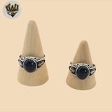 (2-5266) Plata de Ley 925 - Anillo Caballo para Hombre