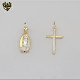(1-2255-1) Gold Laminate Religious Pendants - BGF