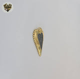 (1-2209-1) Gold Laminate - Thorn Heart Pendant.