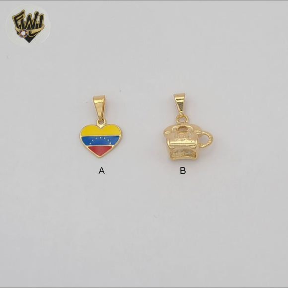 (1-2153) Gold Laminate - Pendants - BGF