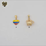 (1-2037) Laminado Oro - Colgantes - BGF