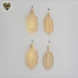 (1-2301-2) Gold Laminate - Religious Pendants - BGF