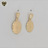 (1-2212) Gold Laminate- The Lords Prayer Pendants - BGF