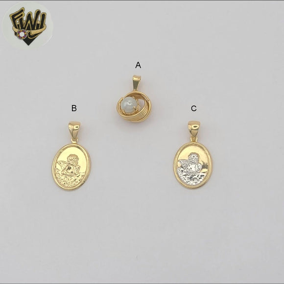 (1-2231) Gold Laminate Pendants - BGF