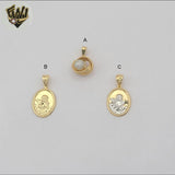 (1-2231) Gold Laminate Pendants - BGF