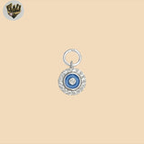 (2-1194-2) 925 Sterling Silver - Evil Eye Pendant.