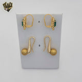 (1-1179) Gold Laminate - Earrings - BGF
